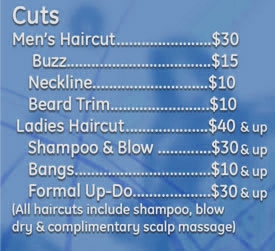 Haircut Prices